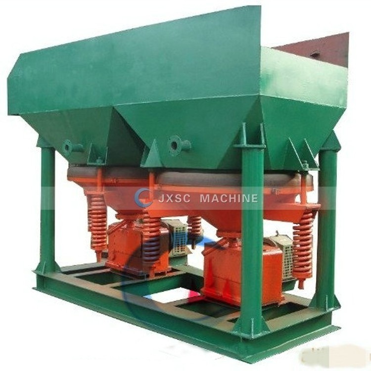 High Quality Gold Coal Tin Barite Pulsator Duplex Diamond Coltan Jig Machine