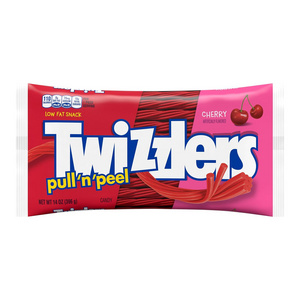 Twizzlers Pull 'N' Peel Cherry Licorice Candy 14 oz (Pack of 3)