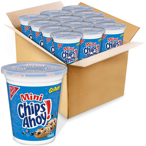 CHIPS AHOY! Mini Chocolate Chip Cookies, 3.5 oz [12-Cups]