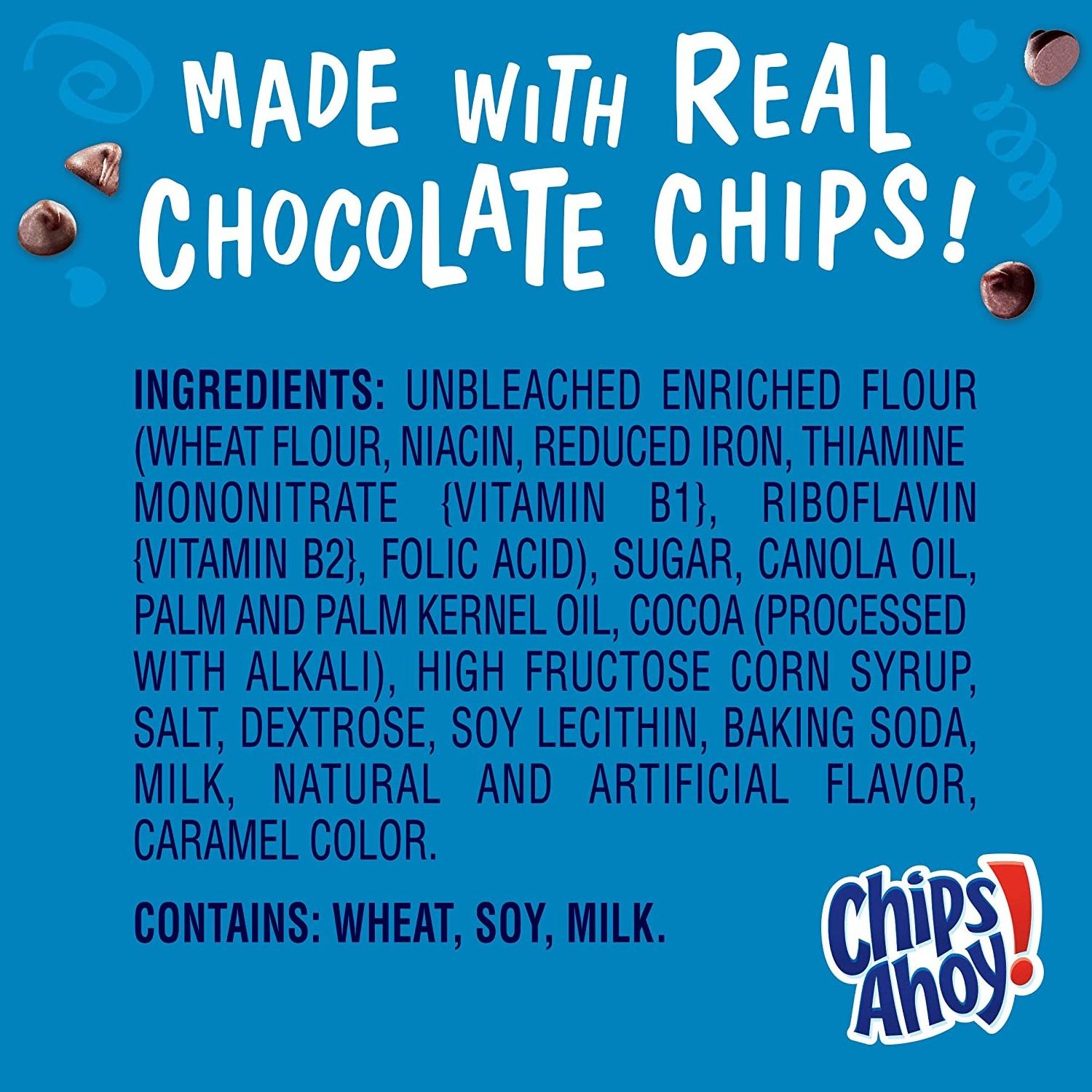 CHIPS AHOY! Mini Chocolate Chip Cookies, 3.5 oz [12-Cups]