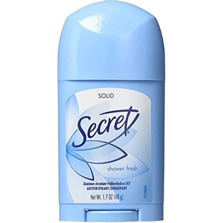 Secret Solid Antiperspirant Deodorant Shower Fresh 1.7 oz (6-Pack)