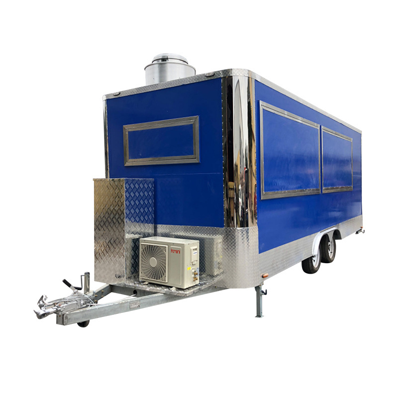 Best Price CE Certificate Mobile Fast Food Van Coffee Carts Food Trailer For Sale Ice Cream Pizza Truck Catering Shop