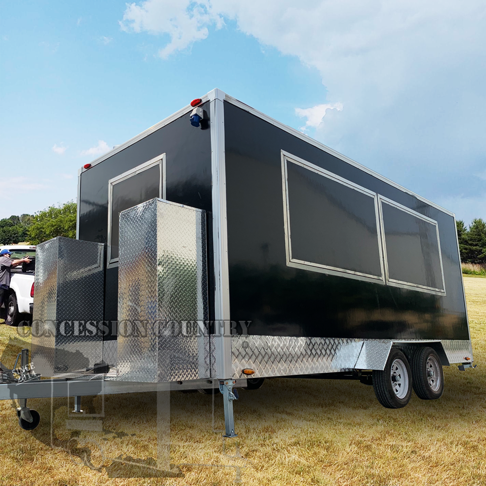 Mobile Kitchen Beer Snack Coffee  Canopy off Road  Catering Truck   for sale