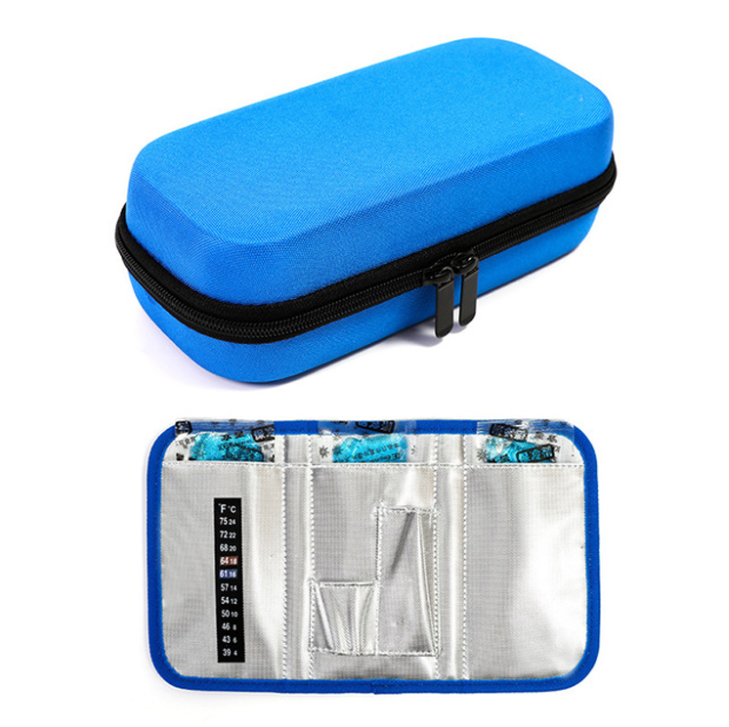 professional travel insulin case carrying medical first aid cooler bag