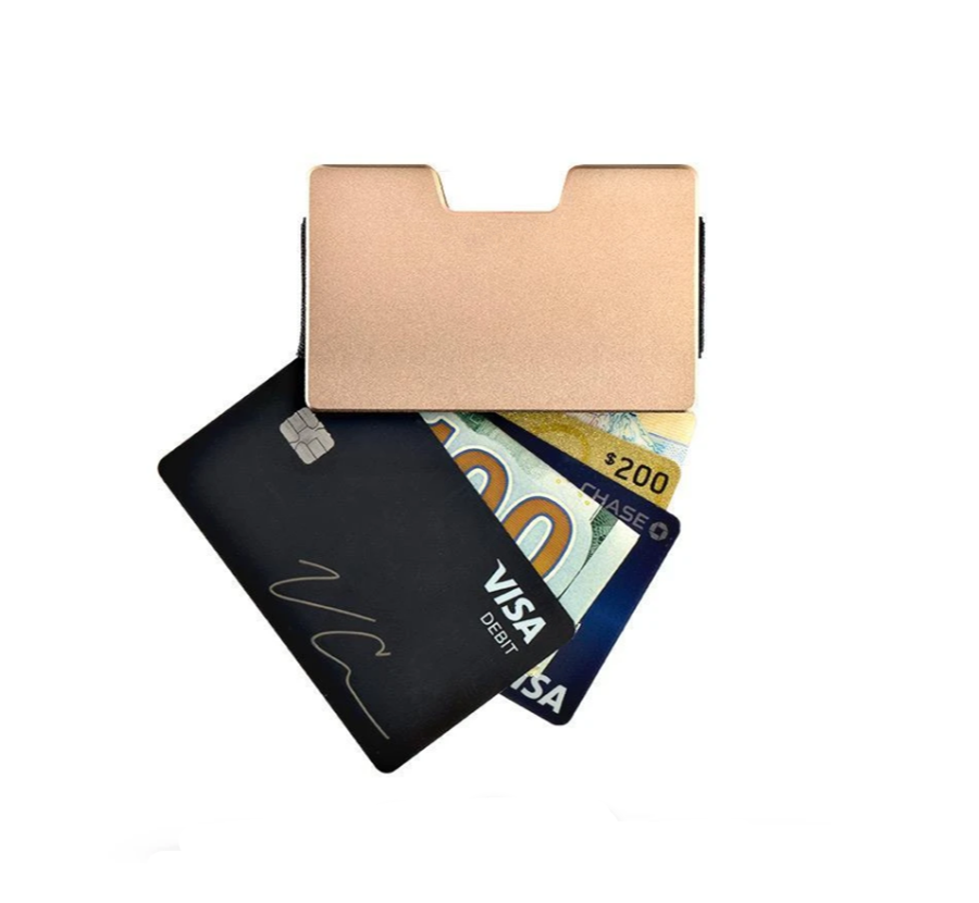 Premium Fancy RFID Blocking Card Holder Multifunctional Small Wallet Ultra Slim Quick Card Access Storage Non Traditional Wallet