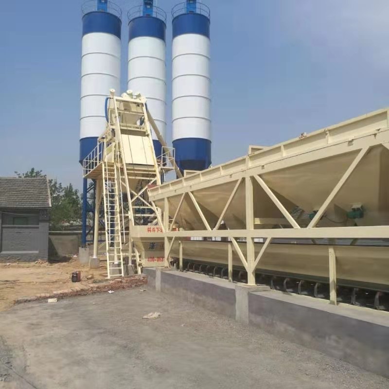 HZS40 Small mini portable mobile ready mixed cement concrete batching plant price for sale