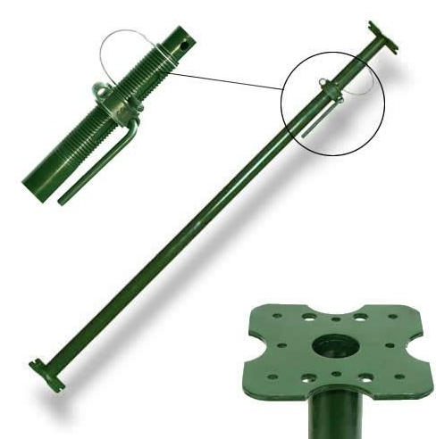 For Scaffolding Construction Adjustable Props Telescopic Steel Shoring Jack Post