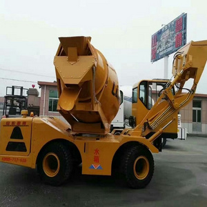 3.5 cubic meter Mobile Self loading Concrete Truck Mixer for Sale