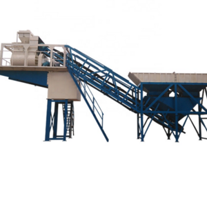 HZS40 Small mini portable mobile ready mixed cement concrete batching plant price for sale