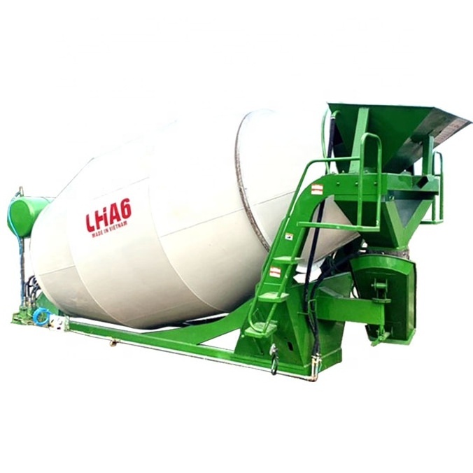 New process good quality 6 cubic yards cement concrete mixer truck drum diameter 2050mm match diesel engine gasoline