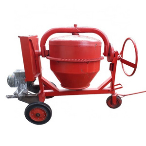 New invention mini concrete mixer Vietnam 250L 350L 380L 450L 500L drum electric motor 1.5kw 2.2kw 3.0kw single-phase 220v