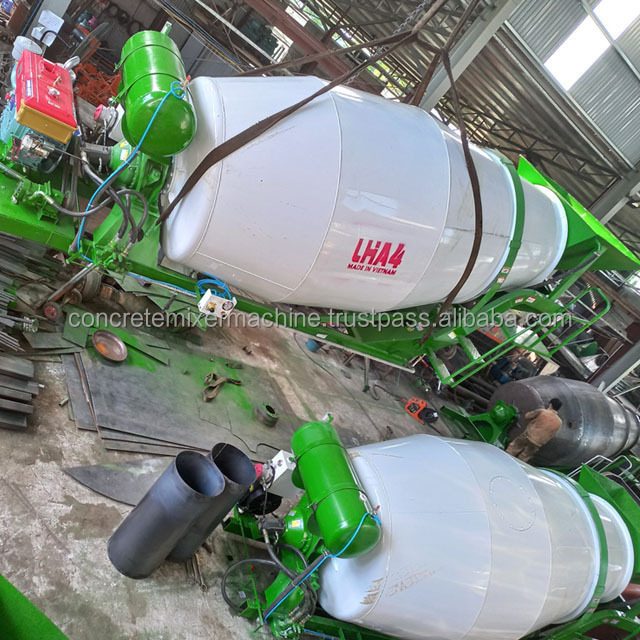 New process top quality exporting country Vietnam large capacity 3 yard concrete mixer for sale with diesel gasoline engine