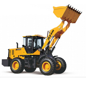 Earthmoving machinery 1.5 ton small wheel loader can be equipped with snow plow