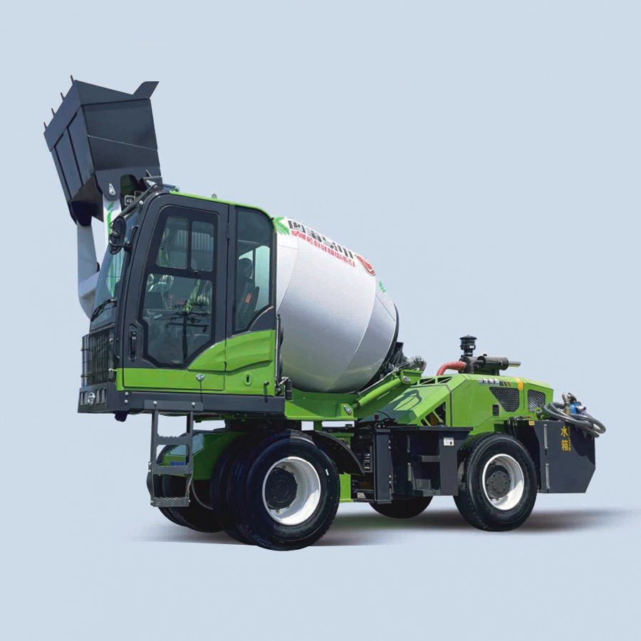 2 / 3.5 / 5.5 Cubic Meters Self-Loading Mini Mobile Pan Concrete And Cement Mixer Truck In Prijs India