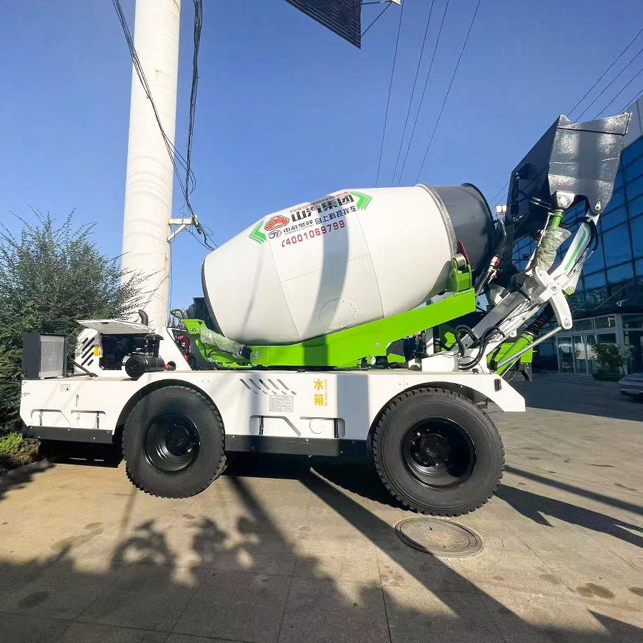 China Best 0.5m3 0.8m3 3.5m3 6.5m3 4m3 2m3 Small Self-Loading Concrete Truck Mixer Drum Price