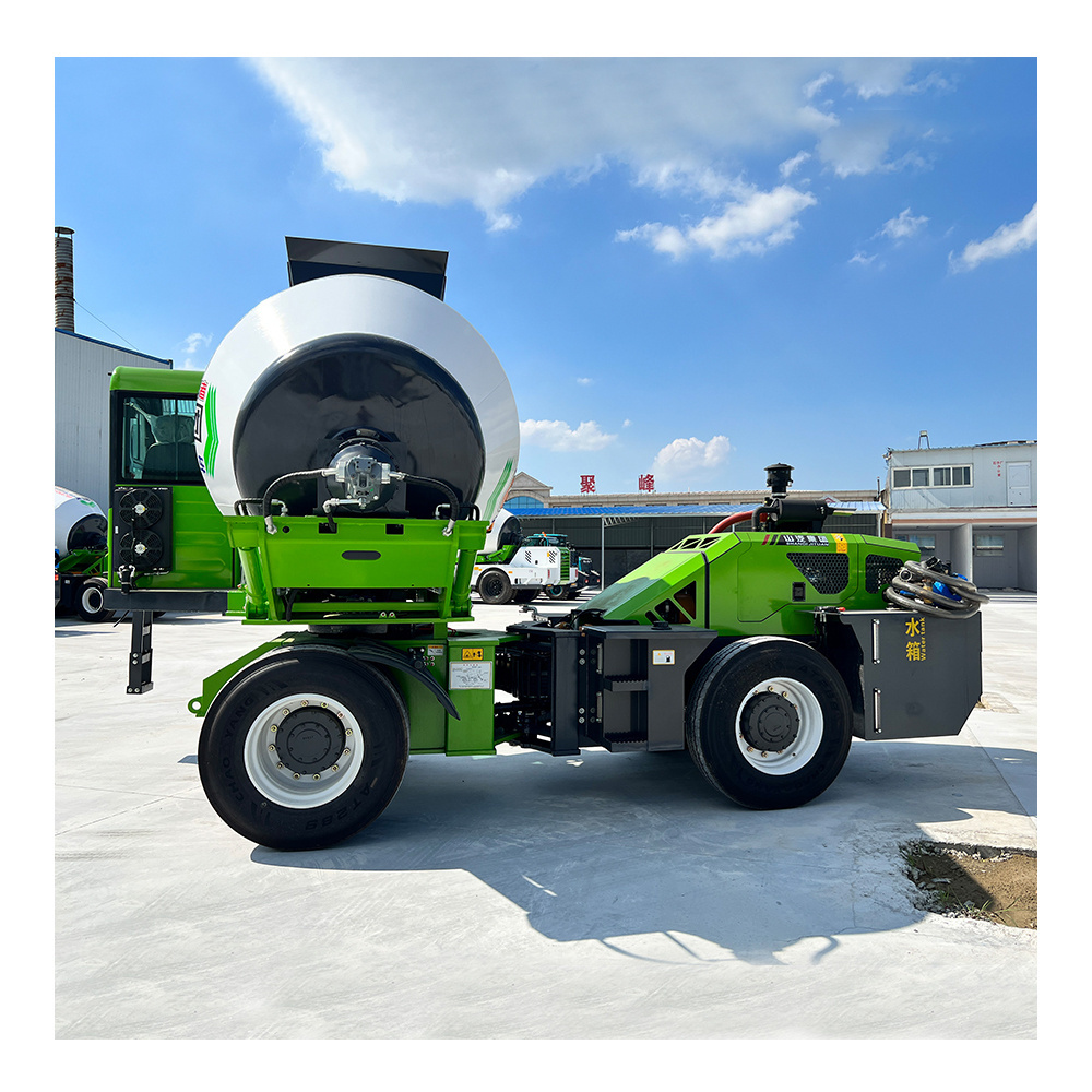 China Best 0.5m3 0.8m3 3.5m3 6.5m3 4m3 2m3 Small Self-Loading Concrete Truck Mixer Drum Price