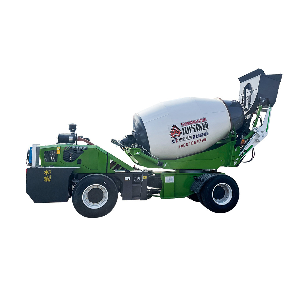 3.5 / 4 Cubic Meters New Design Mobile Self-Loading Concrete Mixer Self-Loading Truck