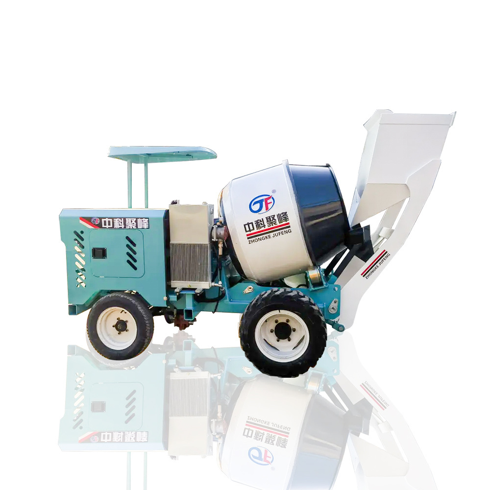 3.5 / 4 Cubic Meters New Design Mobile Self-Loading Concrete Mixer Self-Loading Truck