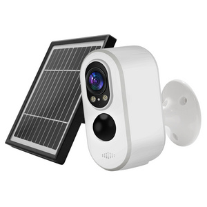 Mini Camara de Vigilancia Solar Color Night Visison Solar Truck Camera