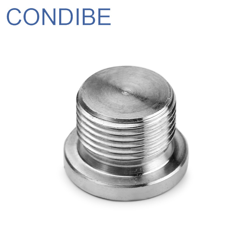 Condibe stainless steel inner hexagon solid high pressure male thread bolt plug