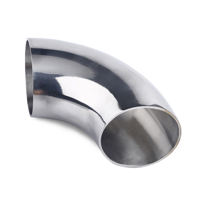 Condibe stainless steel 90 degree curved tube elbow