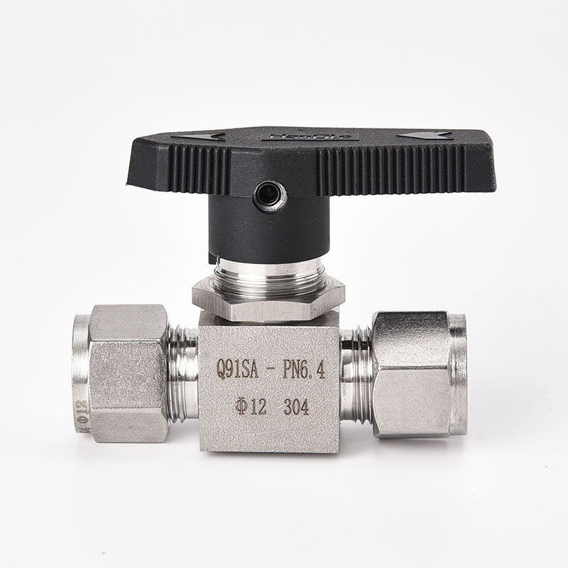 CONDIBE aisi316 Double Ferrule Forged Compression Ball Valve