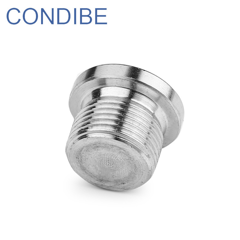 Condibe stainless steel inner hexagon solid high pressure male thread bolt plug