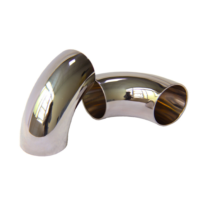 Condibe stainless steel 90 degree curved tube elbow