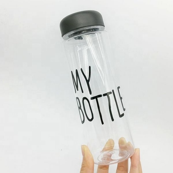 high quality promotion 500ml plastic bottles bpa free water bottle