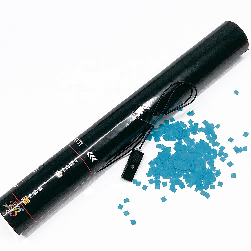 Remote control disposable electric confetti shooter confetti cannon