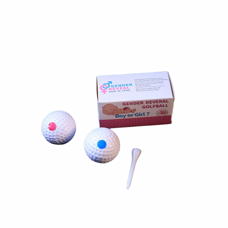 Gender reveal golf balls exploding direct from factory