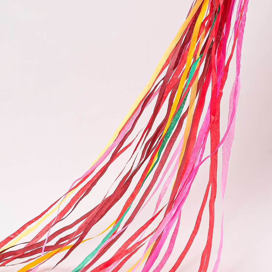 2023 Fireproof Spider Silk Streamer Confetti: Mess-free and Safe Tissue Grenade-shaped Streamer