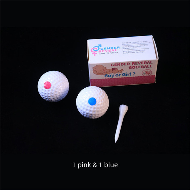 Gender reveal golf balls exploding direct from factory