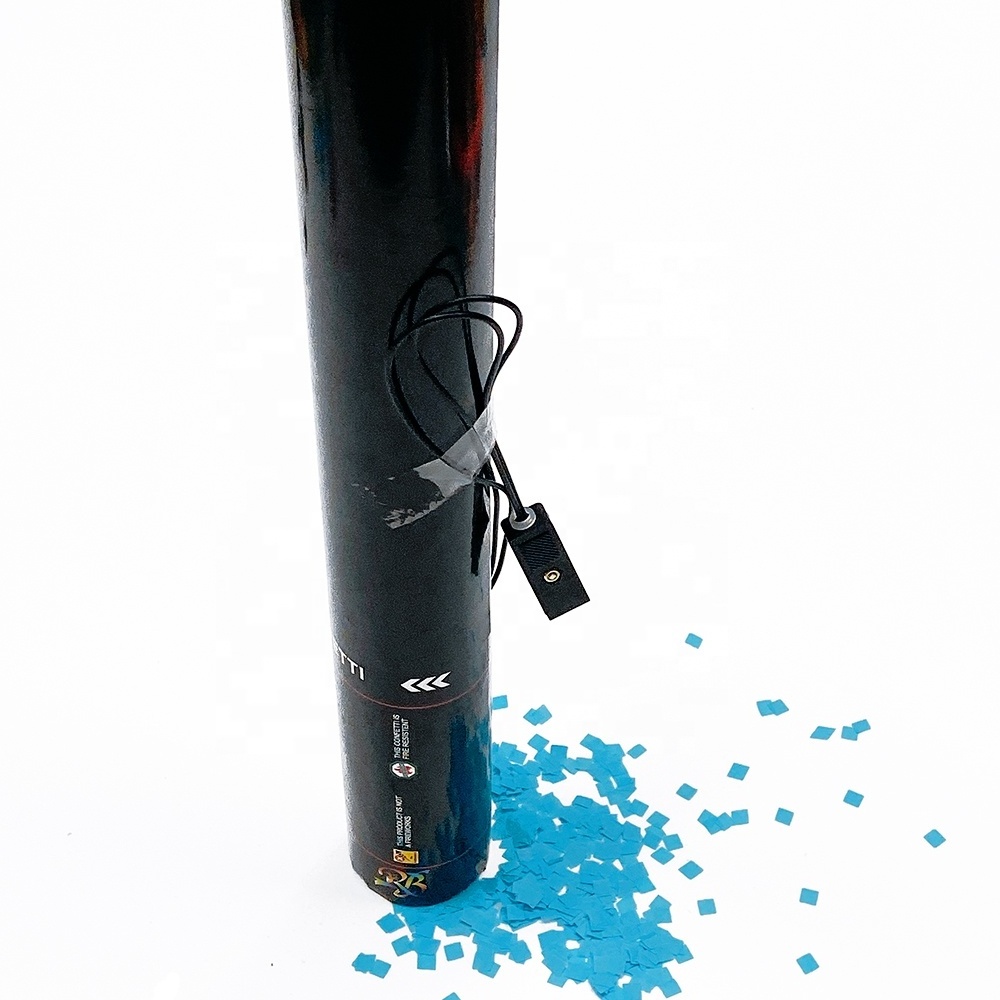 Remote control disposable electric confetti shooter confetti cannon