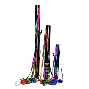 Reasonable price manufacturers compressed air flameproof metallic confetti streamer cannon launcher