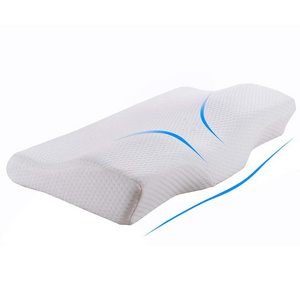 Contour Memory Foam Pillow Bedding Bamboo Charcoal Neck Pillow Orthopedic Cervical Care Pillow for Side and Back Sleepers