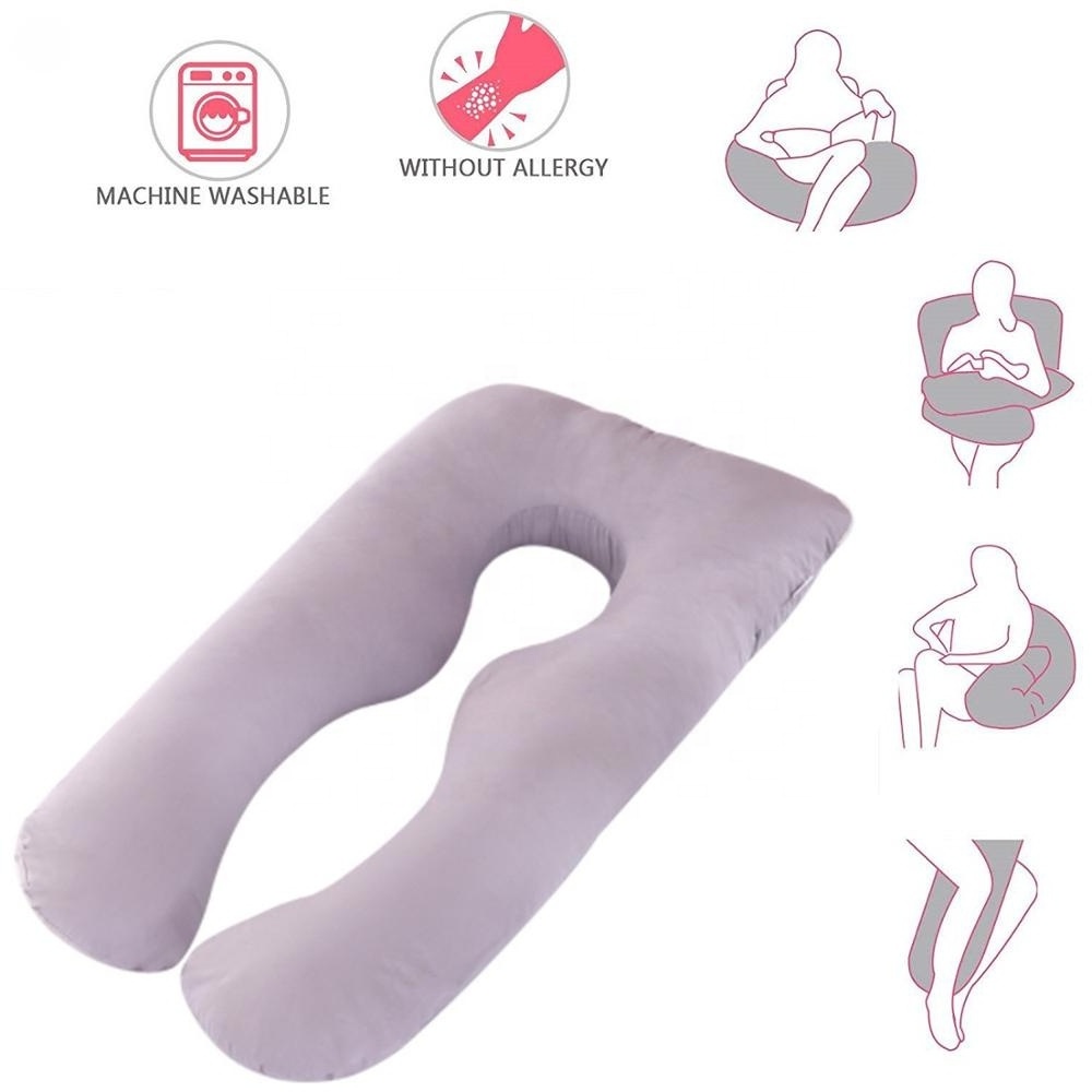 pregnancy pillow U shape pregnancy full body pillow nursing cushion growing tummy support pregnancy body maternity pillow