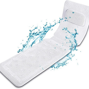 Full Body Bath Pillow for Bathtub tub 3D Air Mesh Non-Slip Bathtub Pillow for Neck Shoulder & Back Support Quick Dry Washable