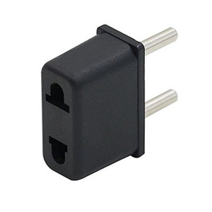 EASY World Universal Travel adaptor adapter US USA to EU EUR AC Power Wall Plugs Plug Converter