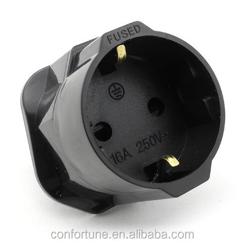 bs 1363 schuko to uk transformer plug adapter 13A fuse