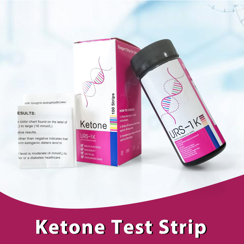 Ketone Test Strips Urine Keto Tester Reagent Strip Ketosis Home Urinalysis Tester Kit Analysis Keto Strips