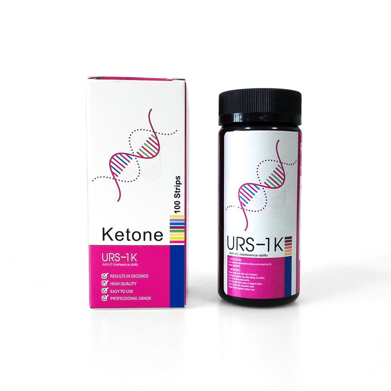 Ketone Test Strips Urine Keto Tester Reagent Strip Ketosis Home Urinalysis Tester Kit Analysis Keto Strips