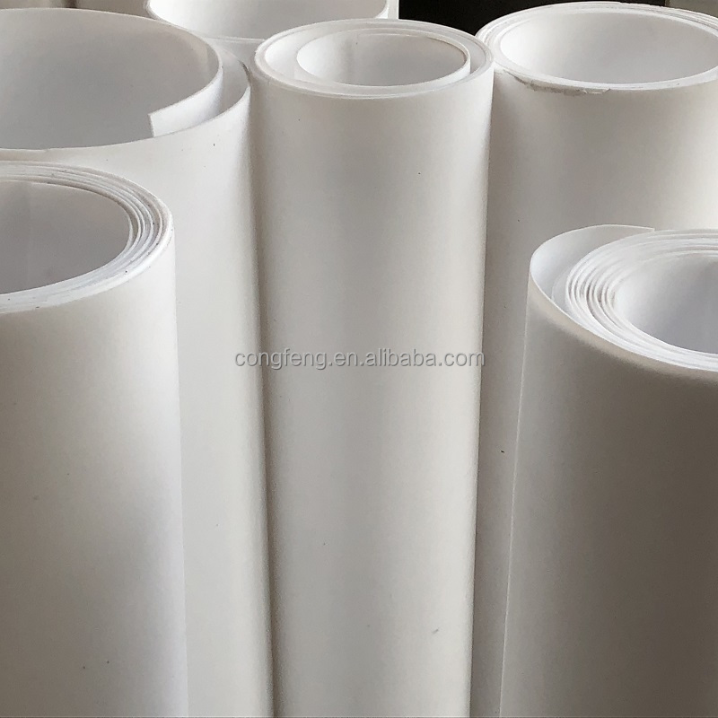 Cixi PTFE sheet with different thickness ptfe skived sheet