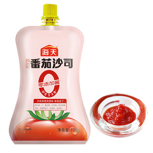 120g Tomato paste Chinese Halal condiment zero additives Non-GMO natural tomato ketchup seasoning HADAY premium tomato sauce