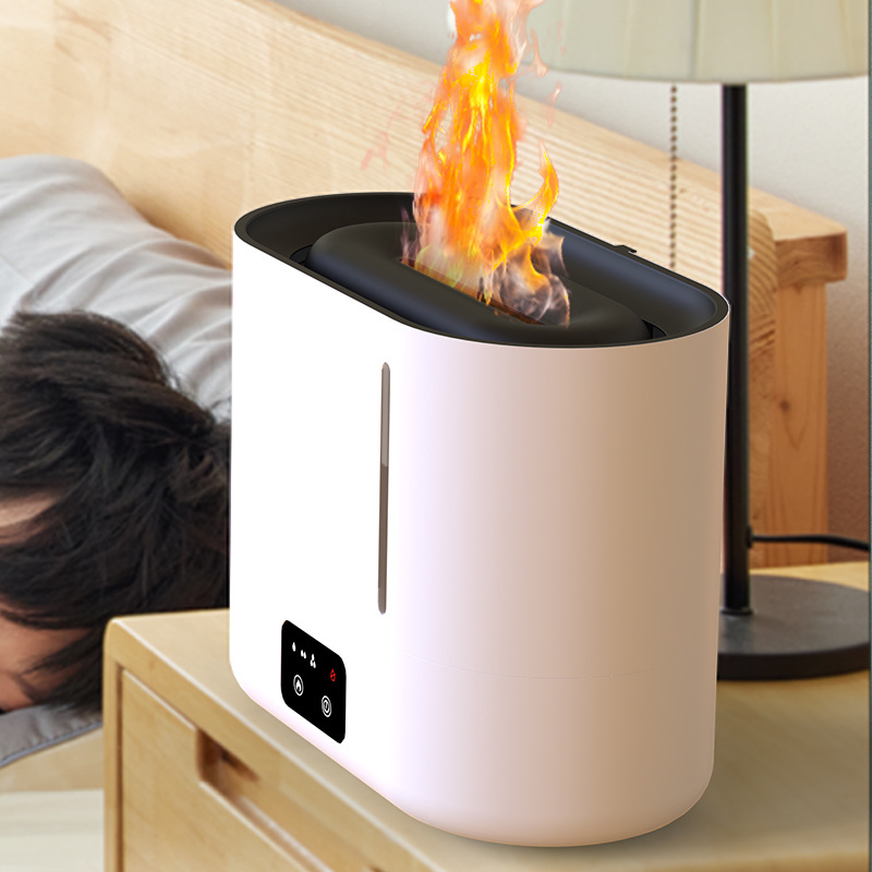 fire lamp humidifier air conditioner humidifier volcanic humidifier