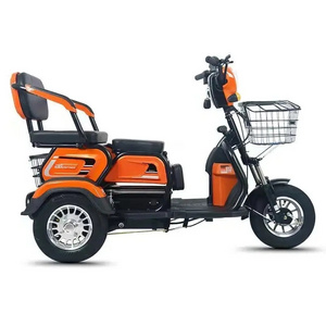 Hot Selling Adult Electric Tricycles 3 Wheel Tricycle Electric Bike Electric Cargo Bike 60V Electric Guft Roda 3 Ev 3 Wheeler