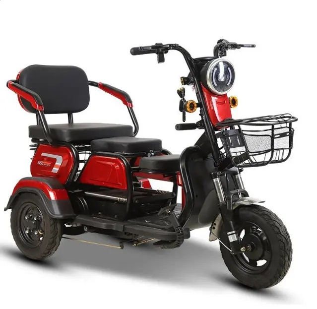 Supply Motorcycle Three Wheel Cargo City 3 Wheel Motorized Tricycle Trikes 3 Wheel Electric Tricycle with Roof Open