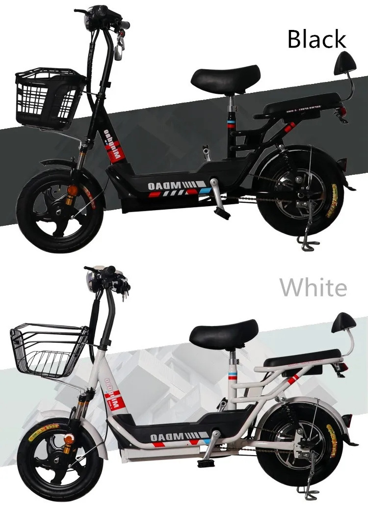 fashionable ckd 48V 350W electric bike scooters 12Ah electric city bicycle 30Km/h e bikes for adults electrical bike