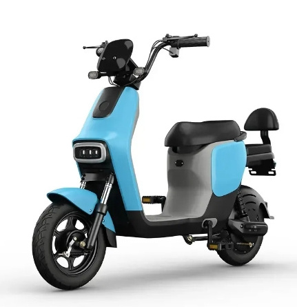 Hebei Factory Price Electric Motorcycle 12inch 1200w Electric Pedal Moped