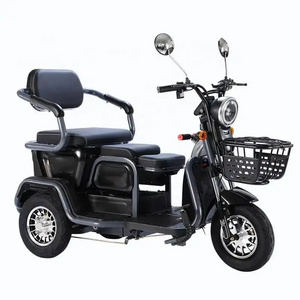 Lithium Battery Three Wheel Bike Electric Tricycle 3 Wheel Handicapped Electric Mobility Scooter for Old or Disabled Person